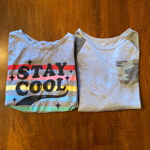 Arizona Jean Company Other - Girls long sleeve shirts, 10/12